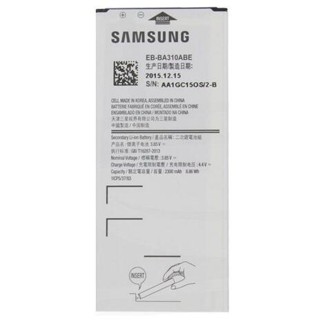 Γνήσια Μπαταρία A310F Samsung EB-BA310ABE 2300mAh Galaxy A3 2016 Bulk (GH43-04562B)