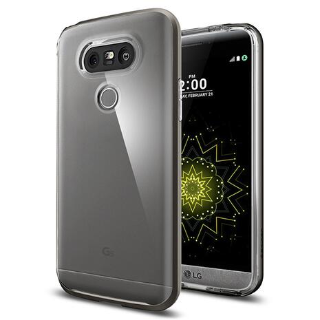 Θήκη Spigen® Neo Hybrid Crystal Gunmetal - LG G5 (A18CS20135)