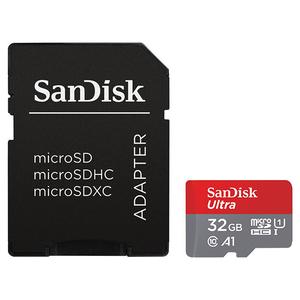 Κάρτα Μνήμης Sandisk Ultra microSDHC 32GB with Adapter (SDSQUA4-032G-GN6MA)