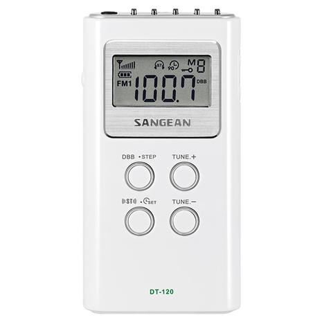 Sangean Pocket 120 White (DT-120)