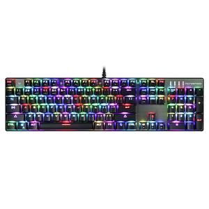 Gaming Keyboard Motospeed CK104 Silver (Red Switches) GR