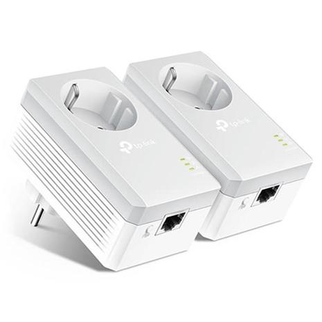 AV600 Powerline Adapter with AC Pass Through Starter Kit TP-Link TL-PA4010P KIT (v 4.0)