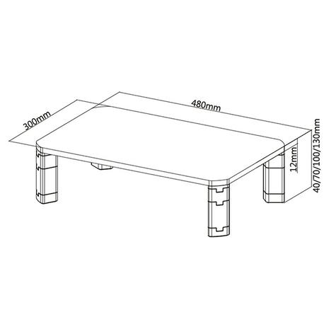 Βάση Monitor Brateck AMS-6