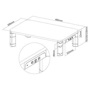 Βάση Monitor Brateck AMS-7