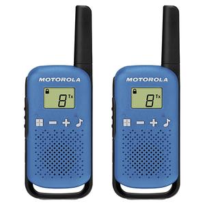 Walkie Talkie Motorola TALKABOUT T42 Blue Twin Pack
