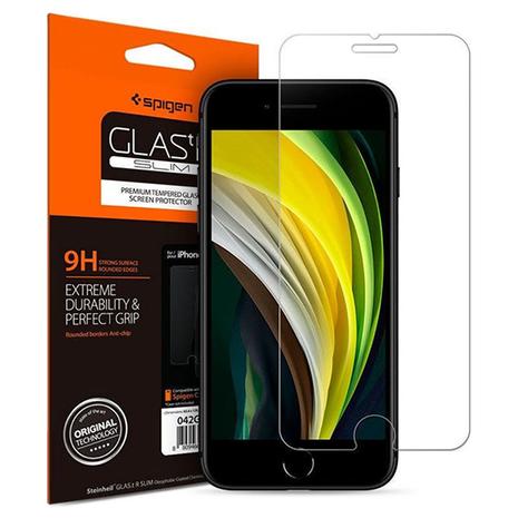 Tempered Glass Spigen® GLAS.tR Slim HD - iPhone 7/8/SE 2020 (AGL01374)