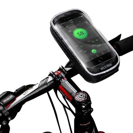 WildMan HardPouch Bike Mount XXS Black