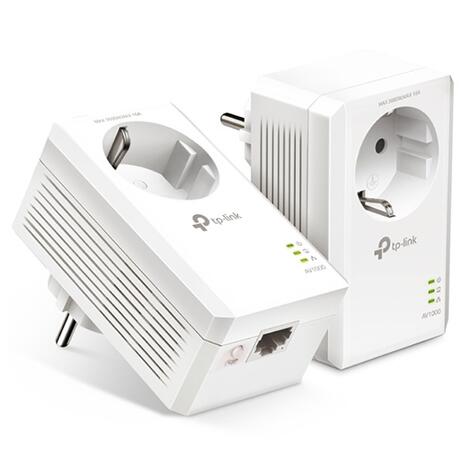 AV1000 Gigabit Passthrough Powerline Starter Kit TP-Link TL-PA7017P KIT (v 4.0)