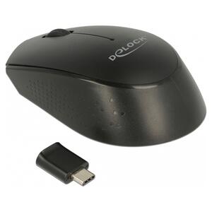 Wireless Mini Mouse Delock USB Type-C (12526)