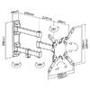 Βάση TV Superior 13-42 Full Motion Extra Slim (188-0050)
