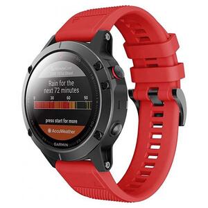 Tech-Protect Sport Smooth Band Red - Garmin Fenix (22mm)