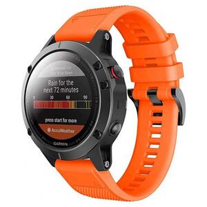 Tech-Protect Sport Smooth Band Orange - Garmin Fenix (22mm)