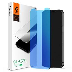 Tempered Glass Spigen® GLAS.tR AntiBlue Slim HD - iPhone 12 Mini (AGL01536)