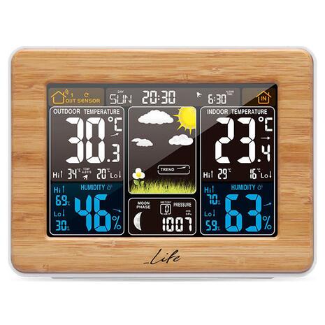 Μετεωρολογικός Σταθμός Life Rainforest Bamboo Edition WES-300 (221-0119)