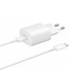 Samsung USB-C Wall Adapter & USB-C Cable White (EP-TA800XWEGWW)