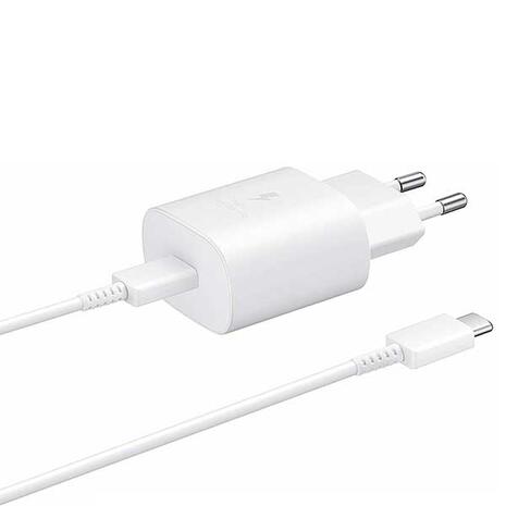 Samsung USB-C Wall Adapter & USB-C Cable White (EP-TA800XWEGWW)