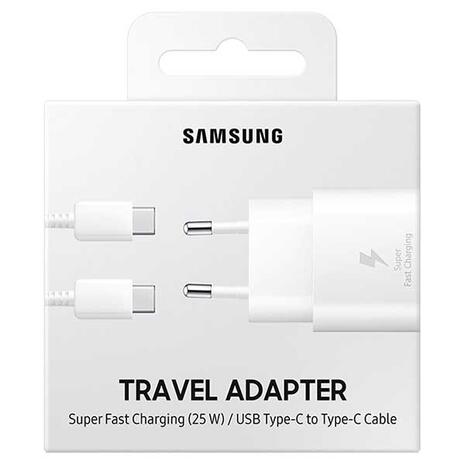 Samsung USB-C Wall Adapter & USB-C Cable White (EP-TA800XWEGWW)