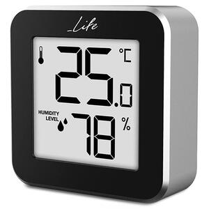 Θερμόμετρο/Υγρασιόμετρο Life Alu Mini (221-0118)