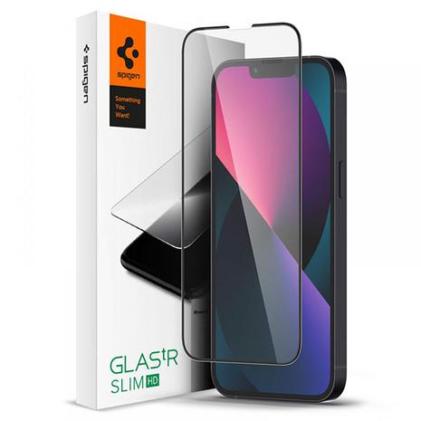Tempered Glass Spigen® GLAS.tR Slim HD Full Cover - iPhone 13 Pro Max/14 Plus (AGL03383)