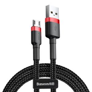 Καλώδιο Baseus Cafule USB to micro USB Black/Red 1m (CAMKLF-B91)