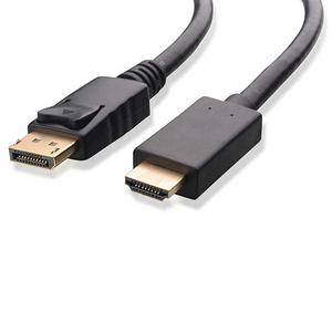 Καλώδιο Powertech DisplayPort Male to HDMI Male Black 1m (CAB-DP026)