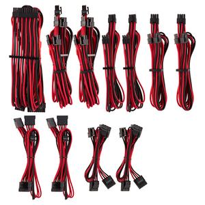 Corsair Premium Individually Sleeved PSU Cables Pro Kit Type 4 Gen.4 Red/Black (CP-8920226)