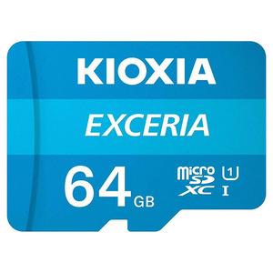Κάρτα Μνήμης Kioxia EXCERIA M203 microSDXC 64GB with Adapter (LMEX1L064GG2)