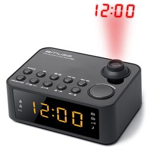 Ραδιόφωνο/Ρολόι Muse M-178 P Black
