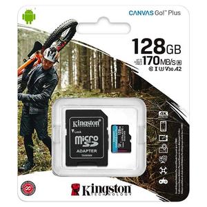 Κάρτα Μνήμης Kingston CANVAS Go! Plus microSDXC 128GB with Adapter
