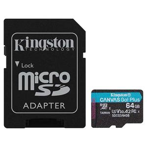 Κάρτα Μνήμης Kingston CANVAS Go! Plus microSDXC 64GB with Adapter