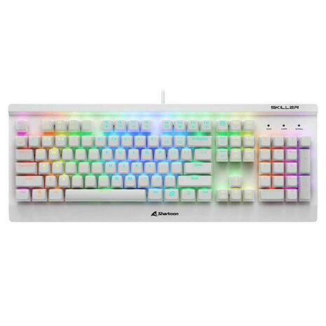 Gaming Keyboard Sharkoon Skiller SGK3 White (Red Switches) US