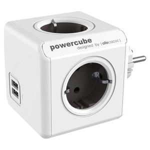 Allocacoc PowerCube | Original USB | Trolley Grey (1202GY/DEOUPC)