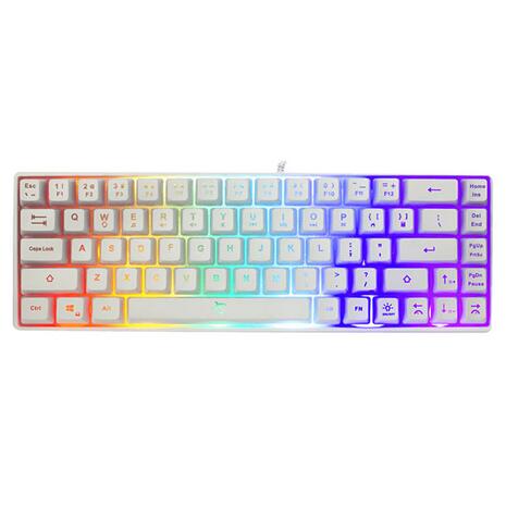 Gaming Keyboard White Shark Ronin GK-2201W White US