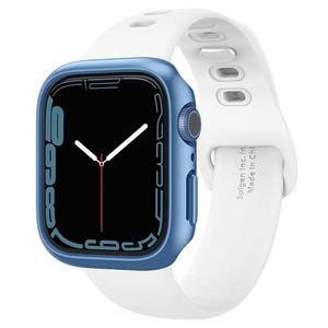 Θήκη Spigen® Thin Fit Metallic Blue - Apple Watch 7/8 45mm (ACS04176)