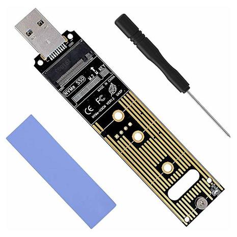 Converter Powertech M.2 Key M NVMe to USB 3.1 Gen 2 (TOOL-0045)