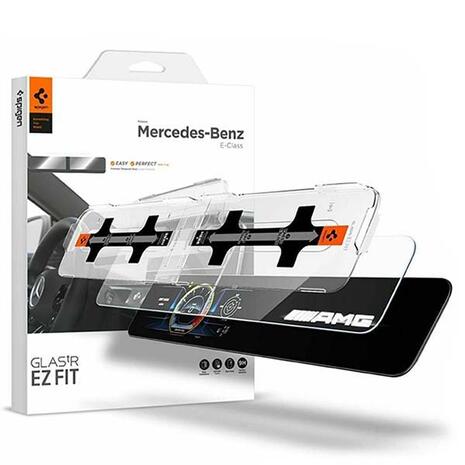 Tempered Glass Spigen® GLAS.tR EZ Fit - Mercedes Benz E-Class 2020/2021 (AGL03150)