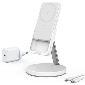 Anker 633 Magnetic Wireless Charger (MagGo) White (B25A7321)
