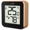 Θερμόμετρο/Υγρασιόμετρο Life Alu Mini Rose Gold (221-0228)