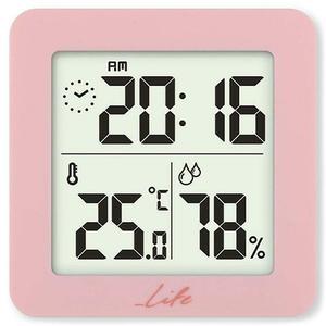 Θερμόμετρο/Υγρασιόμετρο Life Princess Rose Quartz (221-0226)
