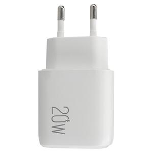 Αντάπτορας Φόρτισης Lamtech USB QC 3.0/TYPE-C 20W White (LAM023527)