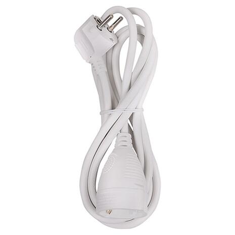 Καλώδιο Επέκτασης Ρεύματος Schuko Sonora EC3W100 White 3m (230-0040)