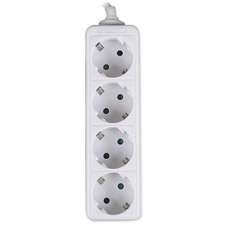 Πολύπριζο Sonora 4x Schuko PSW400 White 1.5m (230-0011)