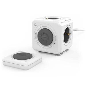 Allocacoc PowerCube | Extended DoorBell | Trolley Grey (10786/DEEXBL)