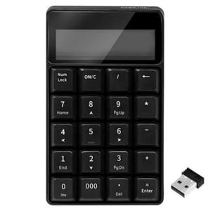 Wireless 2.4g Keypad with Calculator LogiLink ID0199 Black