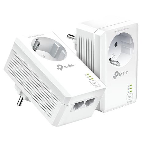 AV1000 Gigabit Passthrough Powerline Network Extender TP-Link TL-PA7027P KIT (v 1.0)