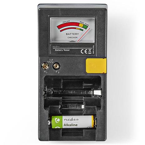 Battery Tester Nedis BATE110 Black