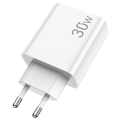 Αντάπτορας Φόρτισης Lamtech USB-C Wall Adapter 30W White (LAM112709)