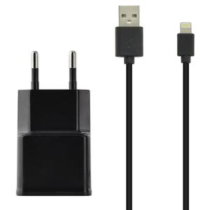 Lamtech USB QC3.0 Wall Adapter 18W & Lightning Cable 1m Black (LAM020151)