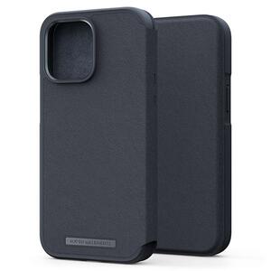 Θήκη Njord Genuine Leather MagSafe Wallet Black - iPhone 14 Pro (8720574621884)