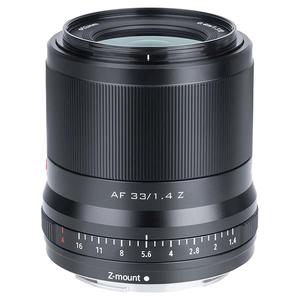 Viltrox 33mm f1.4 Z APS-C Lens for Nikon Z-Mount Black (AF 33/1.4 Z)